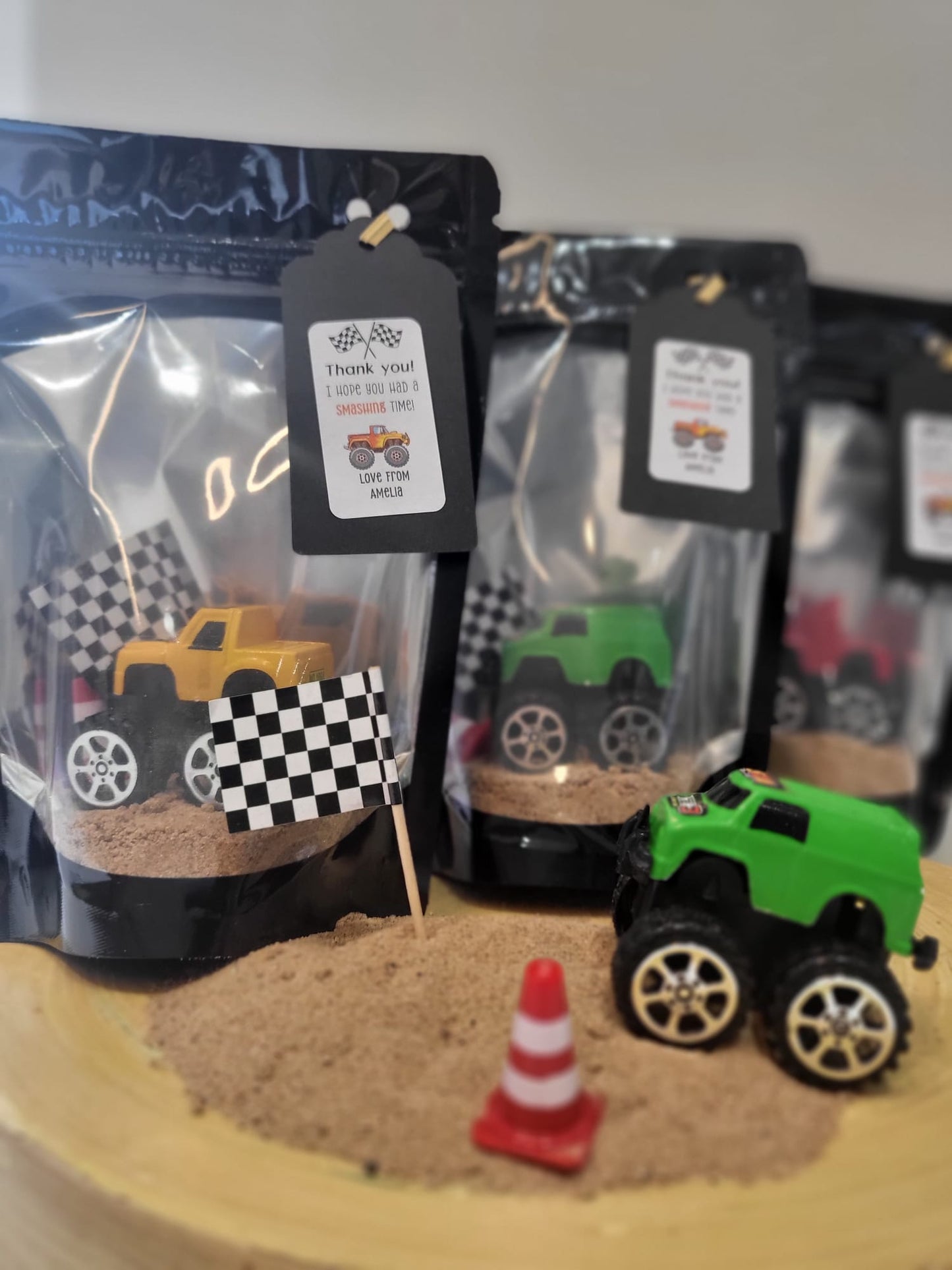 Monster Truck Party Favour