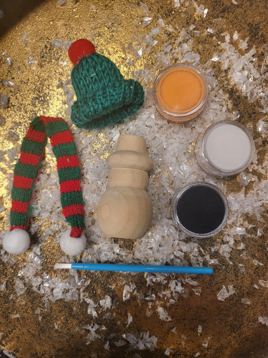 Decorate Your Own Snowman Kit